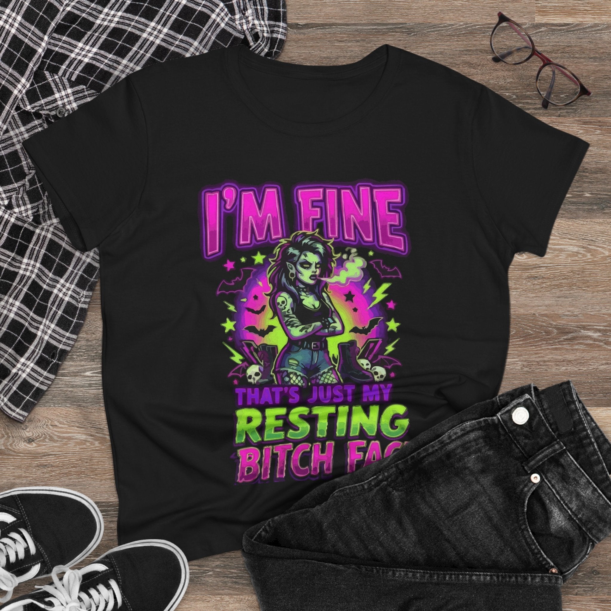 I'm Fine That's Just My Resting Bitch Face Tee