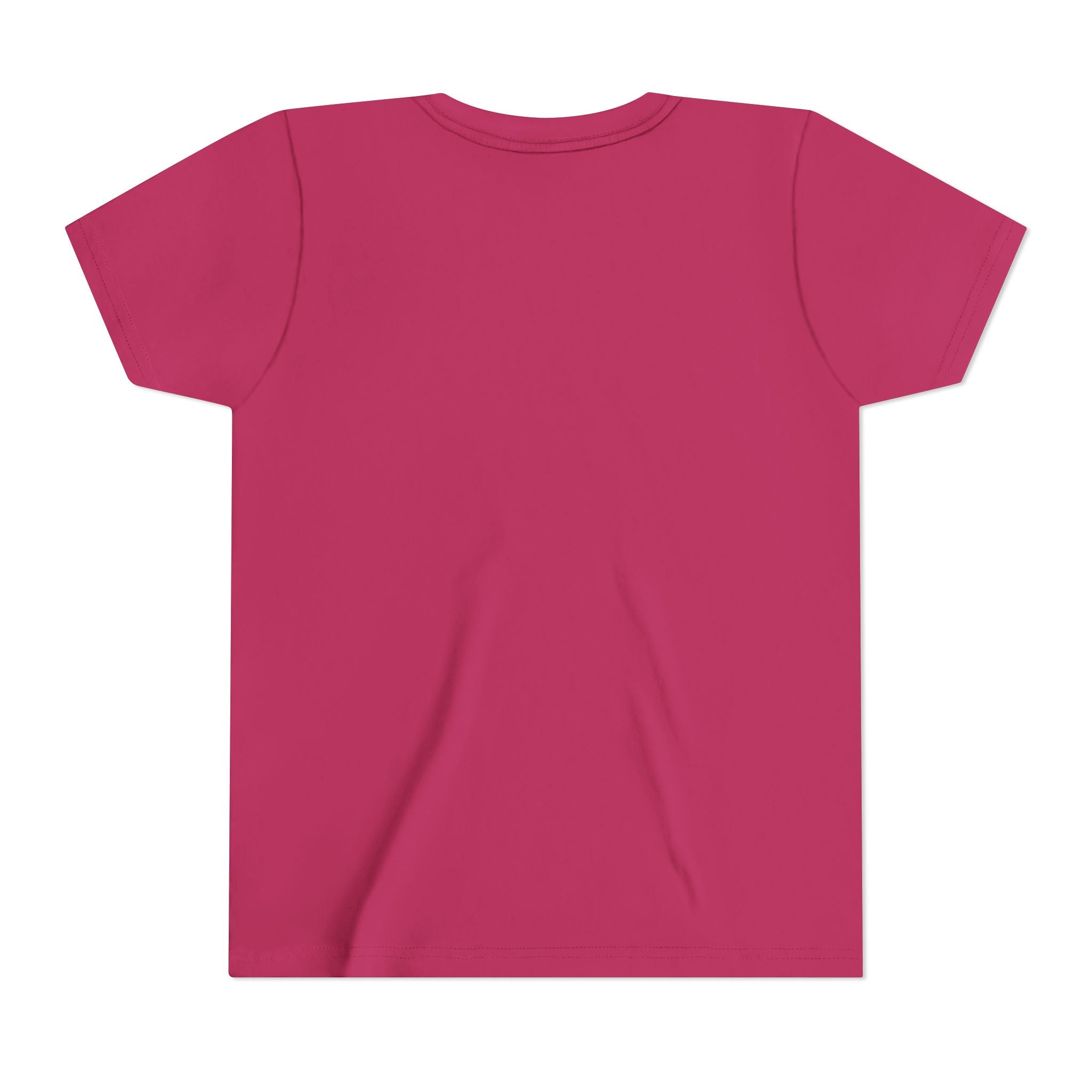 Youth Tee - "Country Girl at Heart" Colorful Bull Skull Graphic