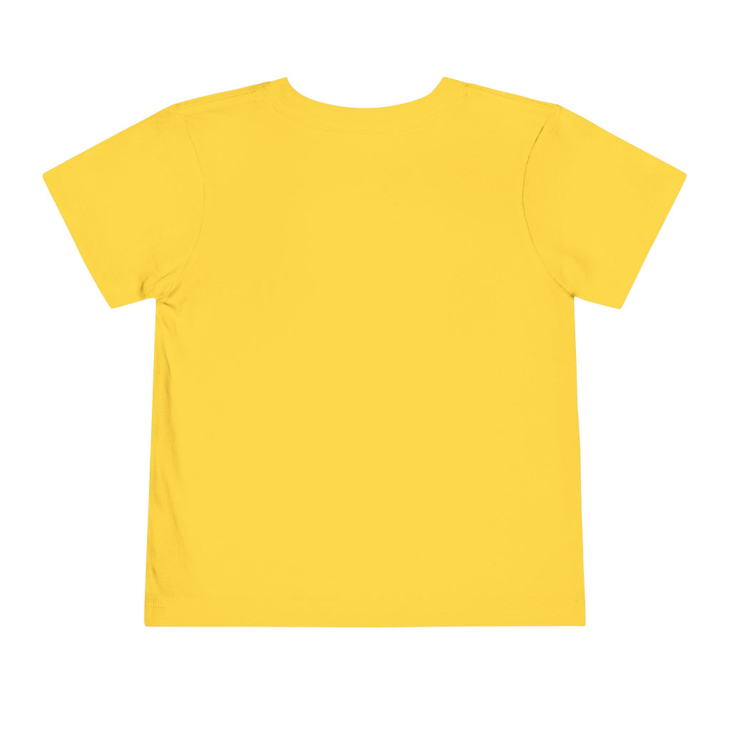 Toddler Tee — "Living My Best Life" Rainbow Paint Splash