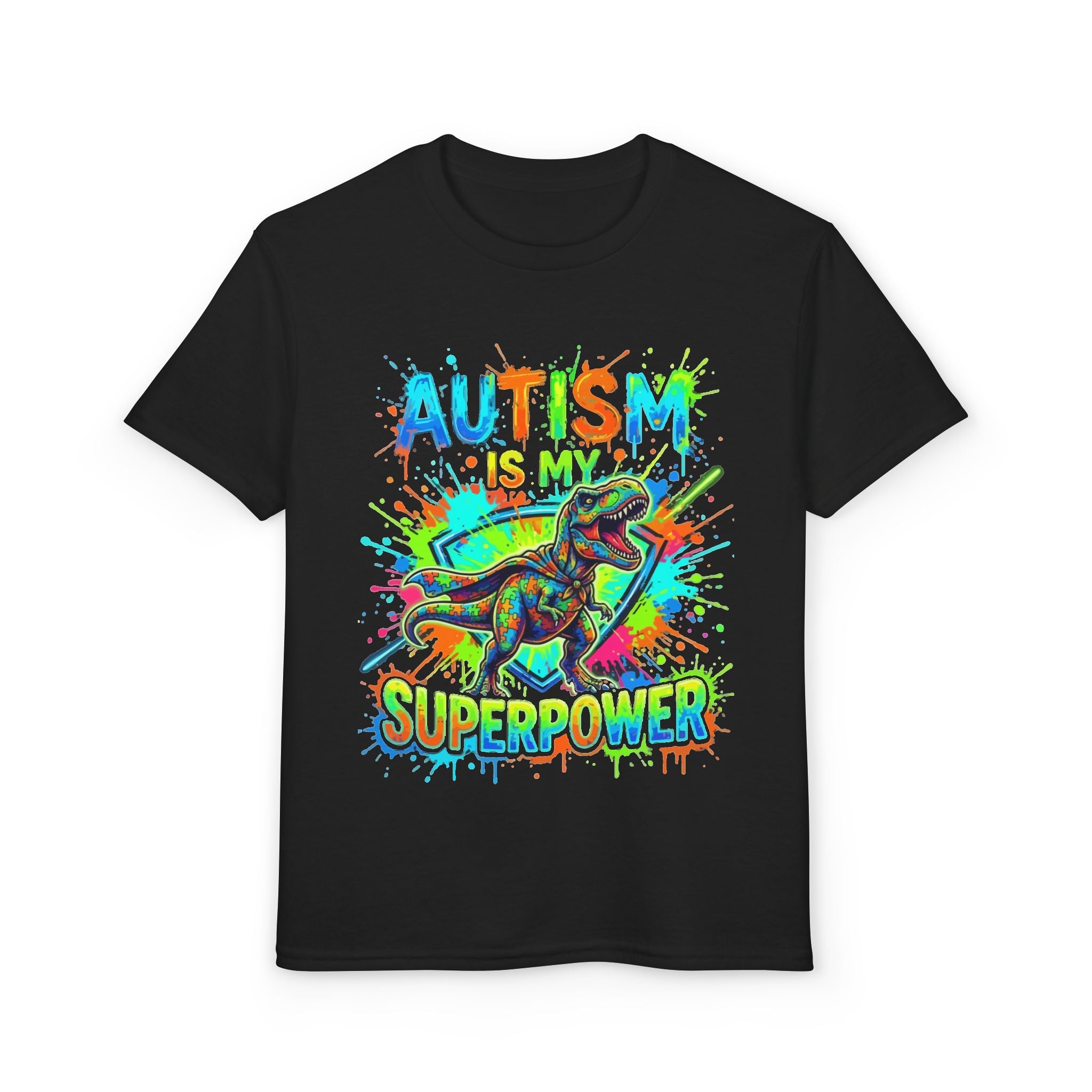 Autism Is My Superpower Youth T-Shirt