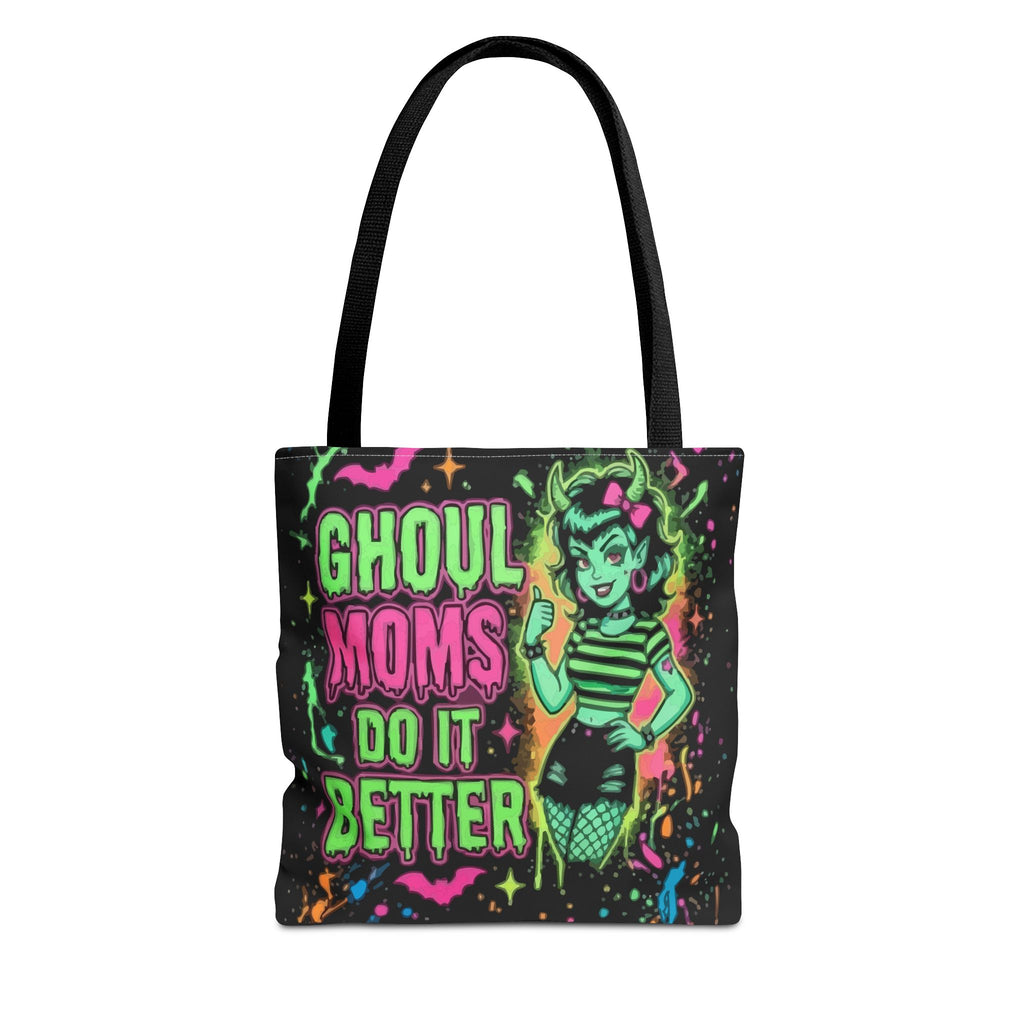 Ghoul Moms Do It Better Tote Bag — Retro Halloween Mom Gift