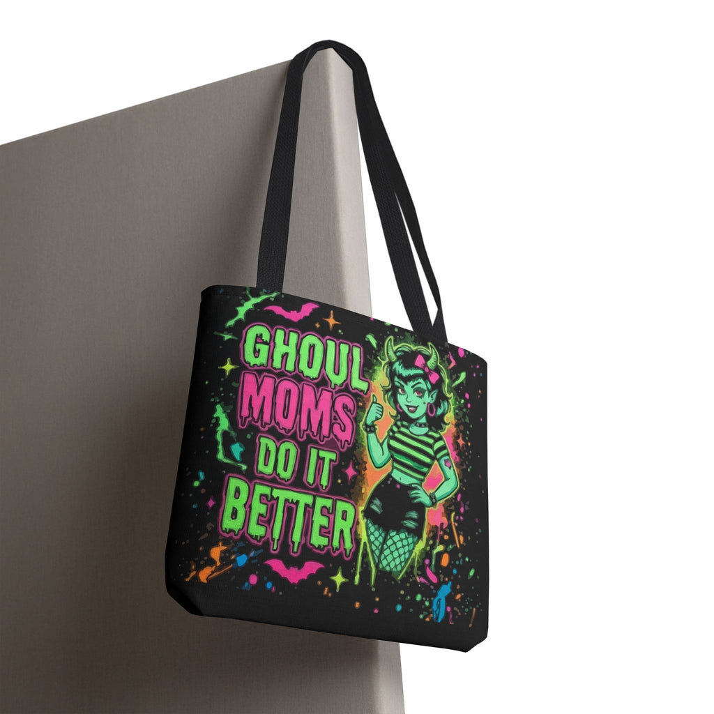 Ghoul Moms Do It Better Tote Bag — Retro Halloween Mom Gift