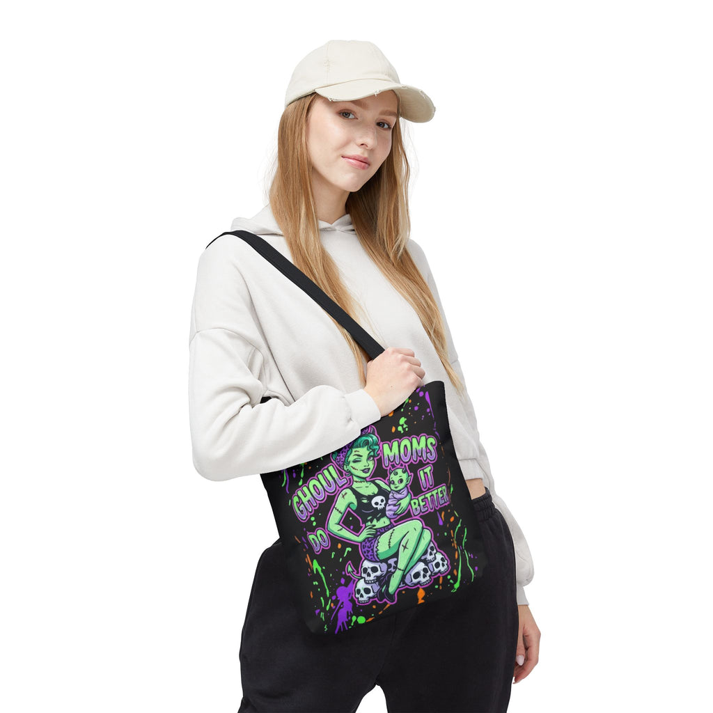 Ghoul Moms Do It Better Tote Bag — Halloween Mom Trick-or-Treat Tote
