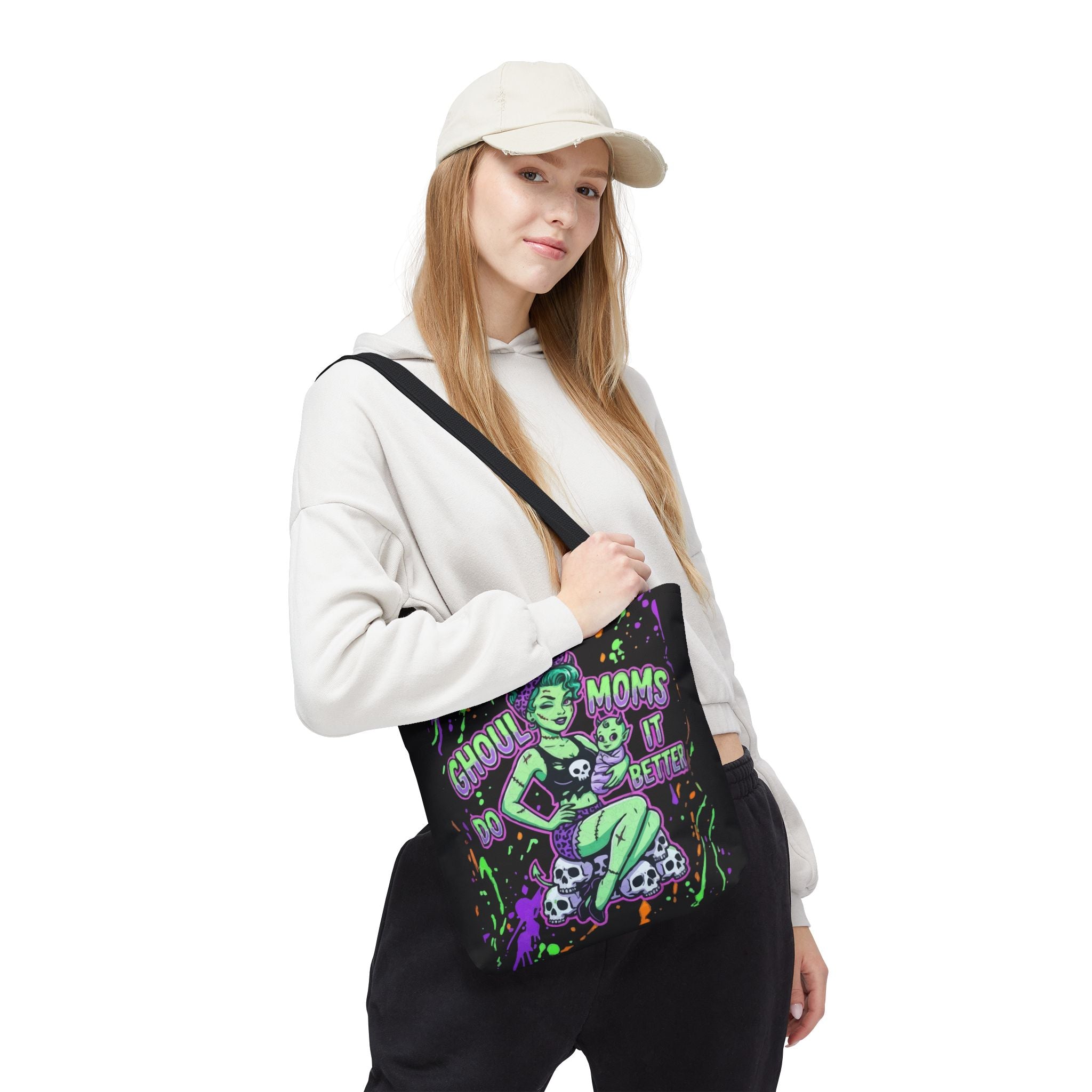 Ghoul Moms Do It Better Tote Bag — Halloween Mom Trick-or-Treat Tote