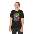 Youth Riot Skull Tee — "Let’s Start a Riot" Neon Graphic