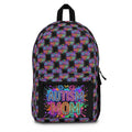 Autism Mom Backpack - Colorful Puzzle Heart Supportive Tote for Moms
