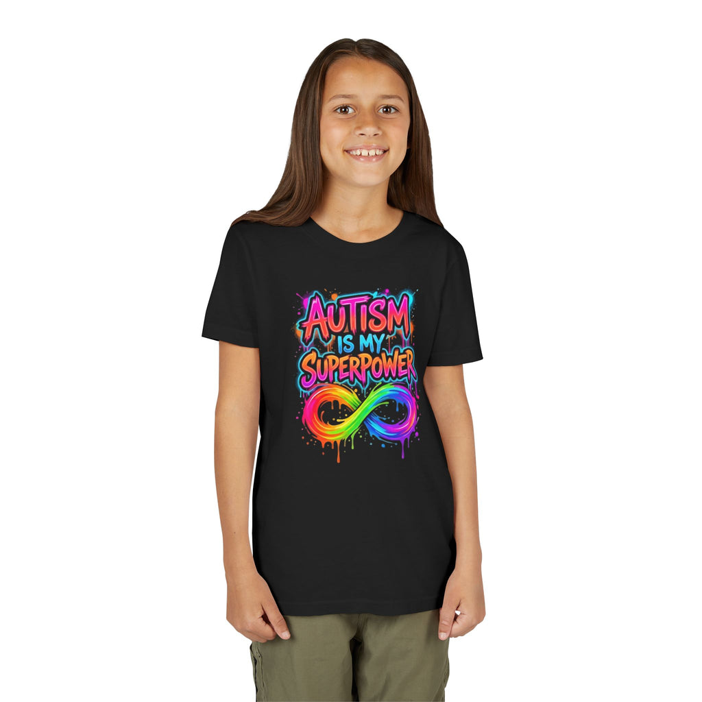 Autism Is My Superpower Youth Tee