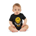 Infant One-Piece – Melting Smiley "Living My Best Life" Graphic Bodysuit
