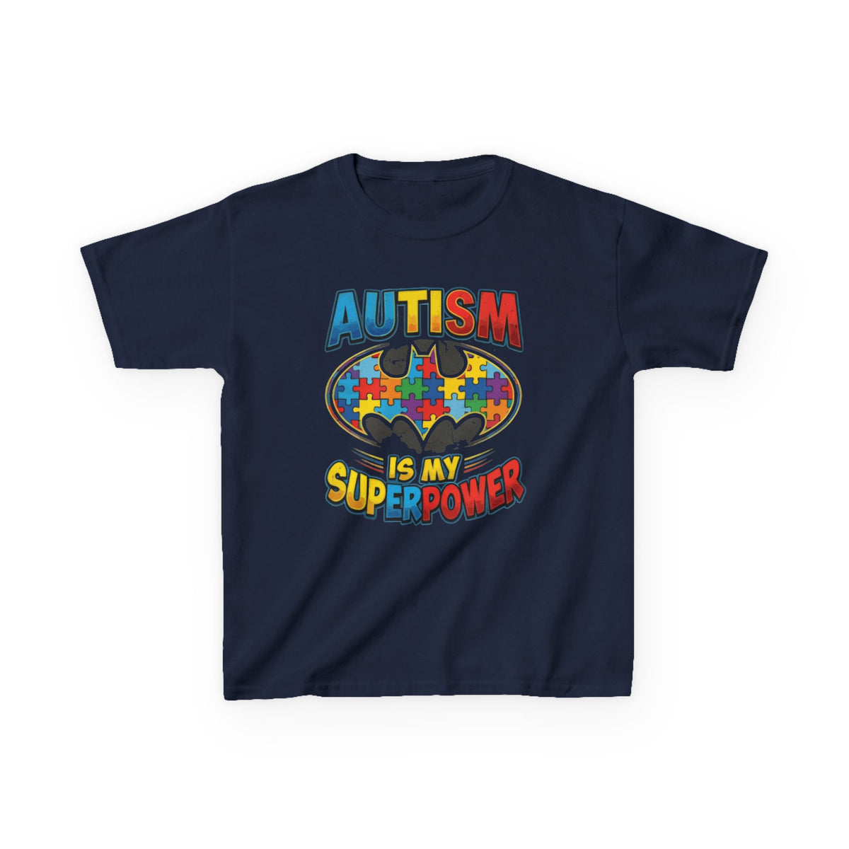 Autism Is My Superpower Kids T-Shirt