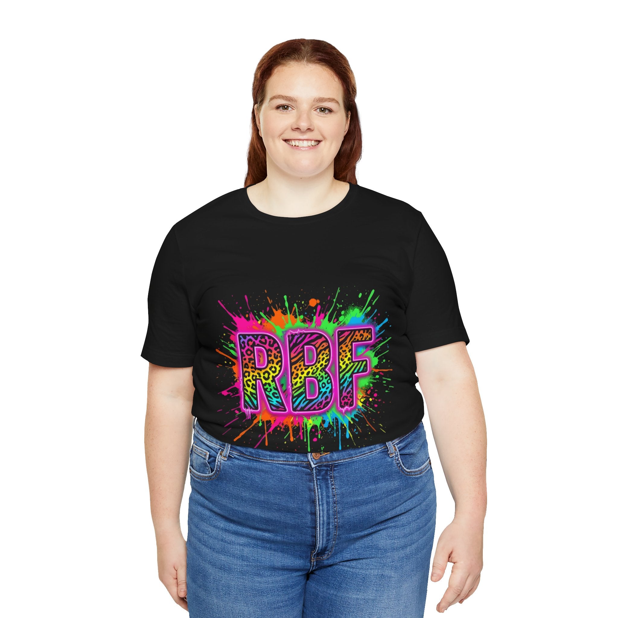 RBF Color Splash Tee — Bold Graphic RBF Shirt