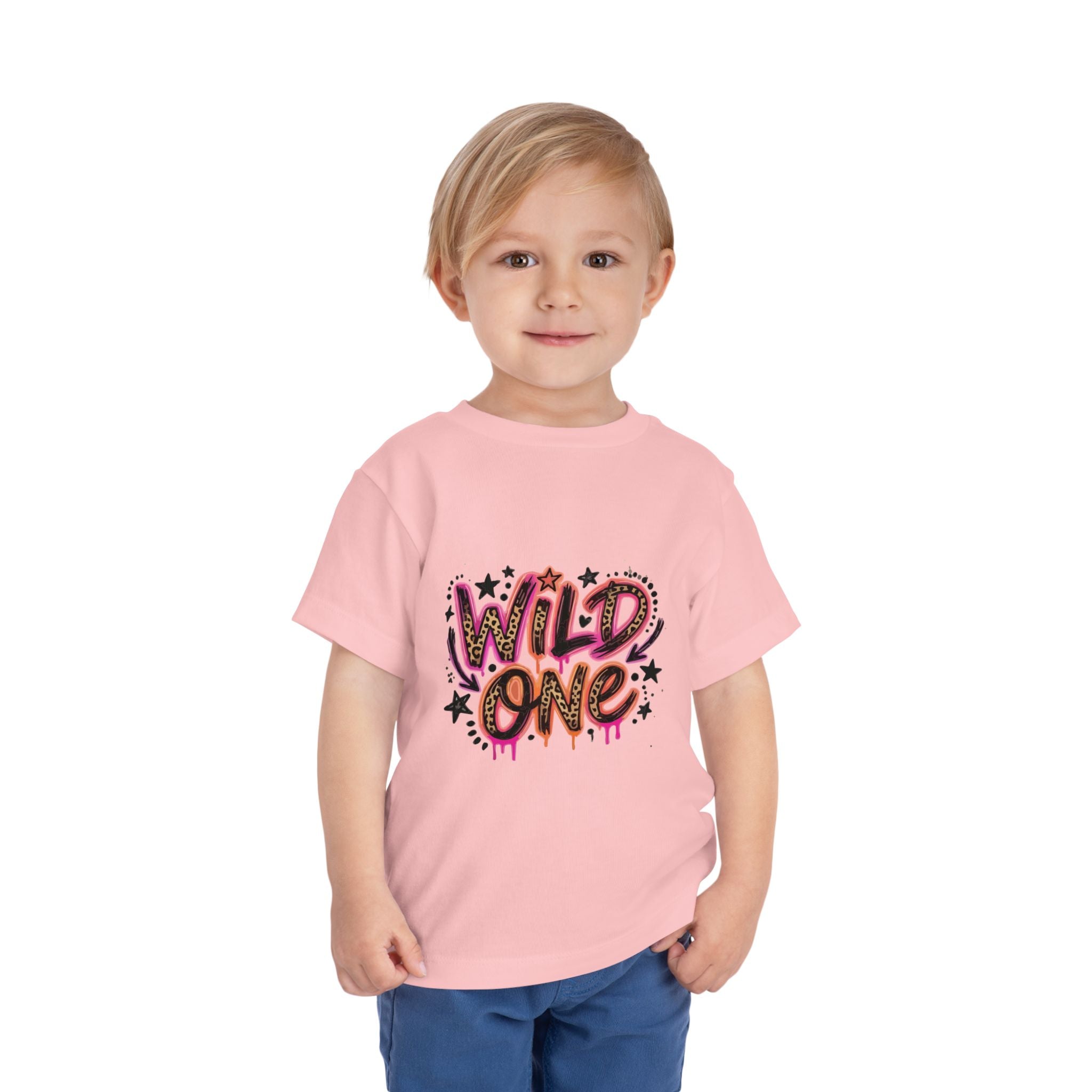 Wild One Toddler Tee — Graffiti Birthday Shirt for 1-Year-Olds
