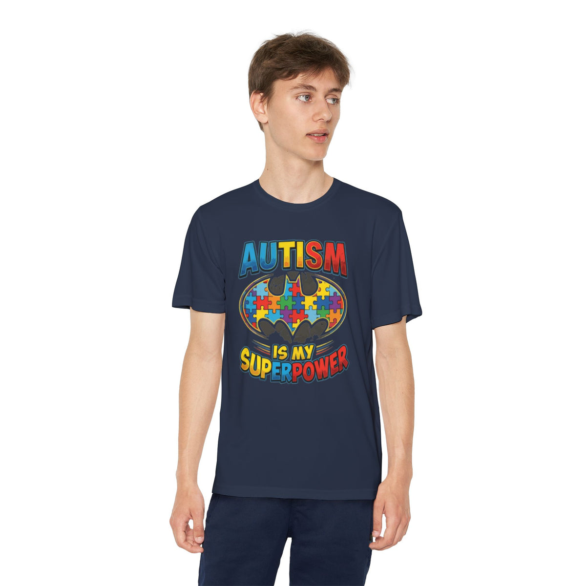 Autism Is My Superpower Youth T-Shirt