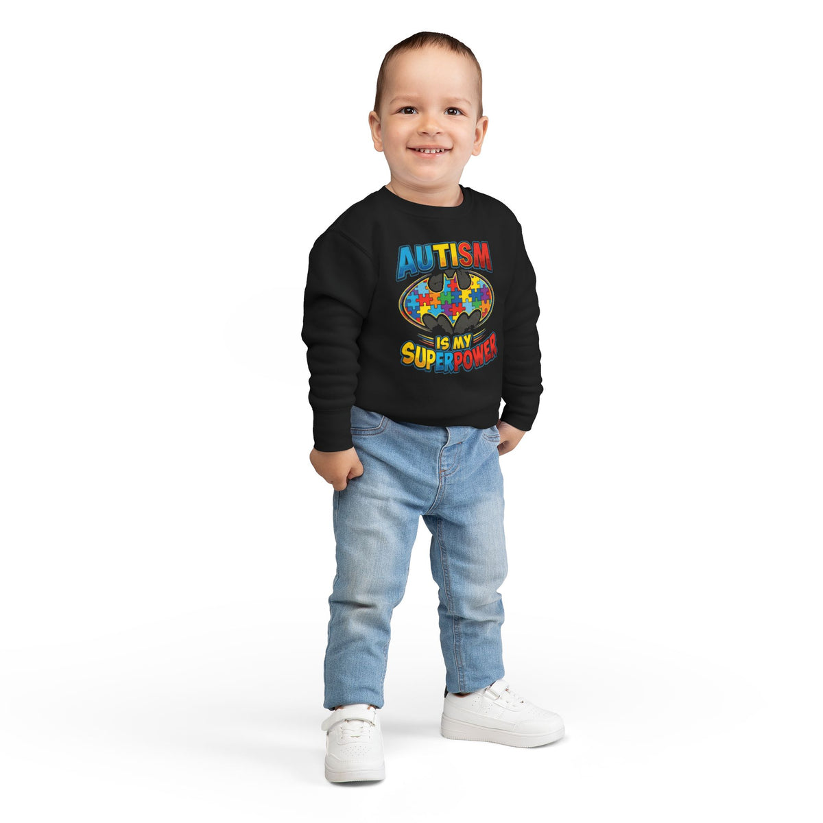 Autism Is My Superpower Toddler Sweatshirt