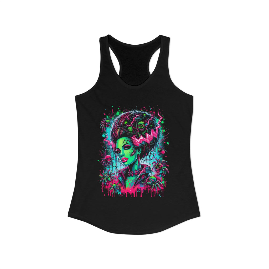 Neon Frankenstein's Bride Racerback Tank
