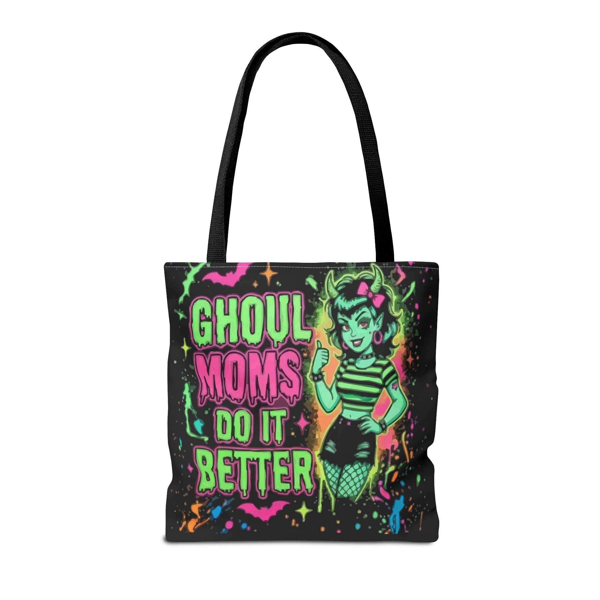 Ghoul Moms Do It Better Tote Bag — Retro Halloween Mom Gift