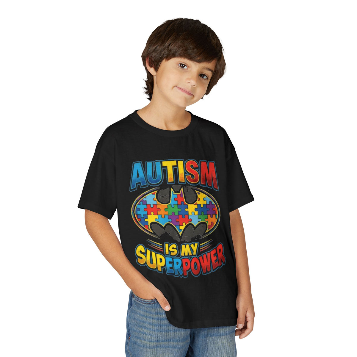 Autism Is My Superpower Youth T-Shirt