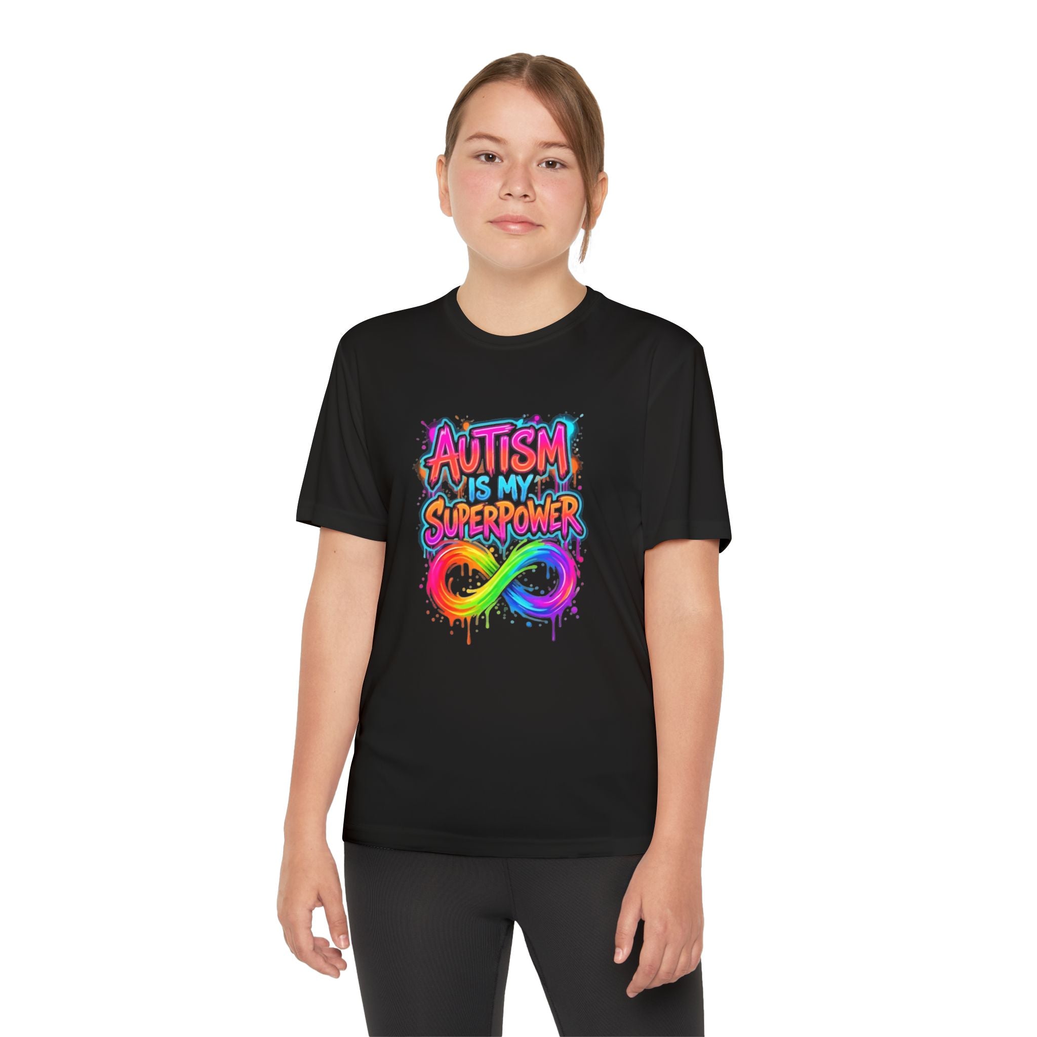 Autism Is My Superpower Youth Tee