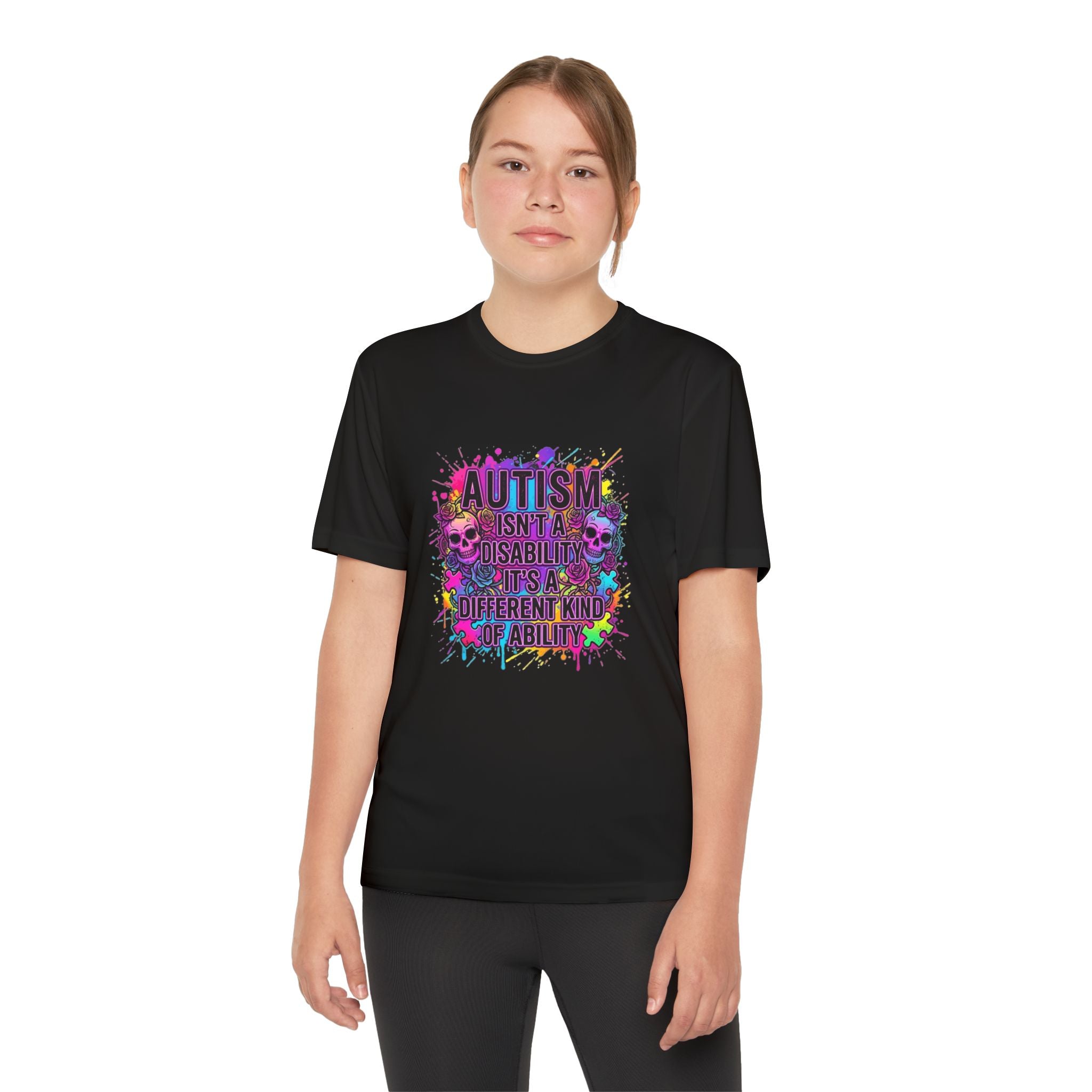 Autism Different Kind of Ability Youth Tee