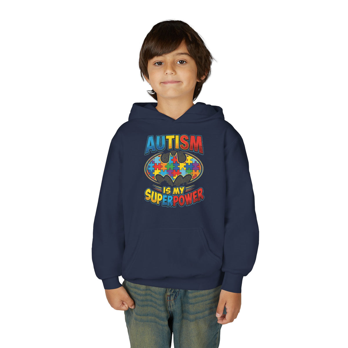 Autism Is My Superpower Youth Hoodie