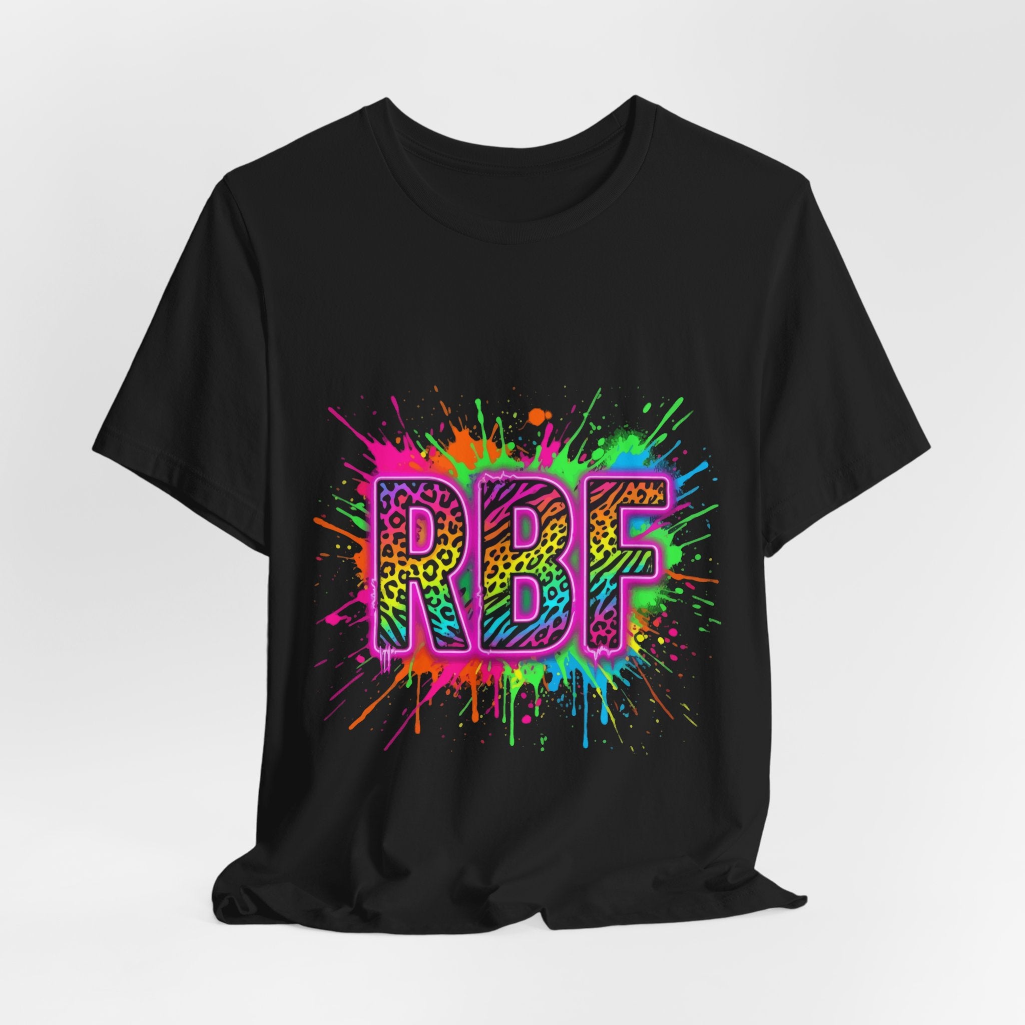 RBF Color Splash Tee — Bold Graphic RBF Shirt