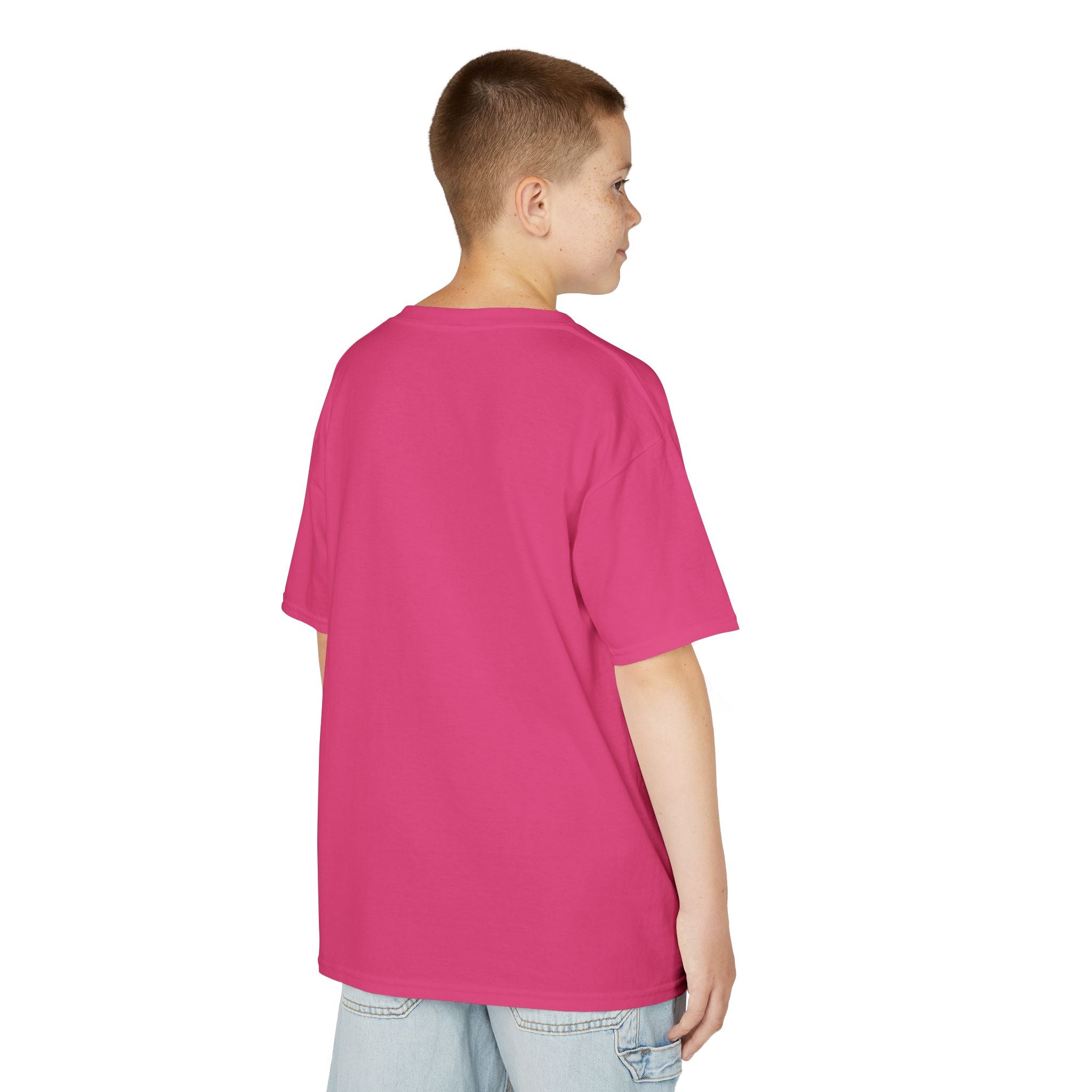 Kids Neon Drip Smiley T-Shirt — Colorful Melting Emoji Tee for Boys & Girls