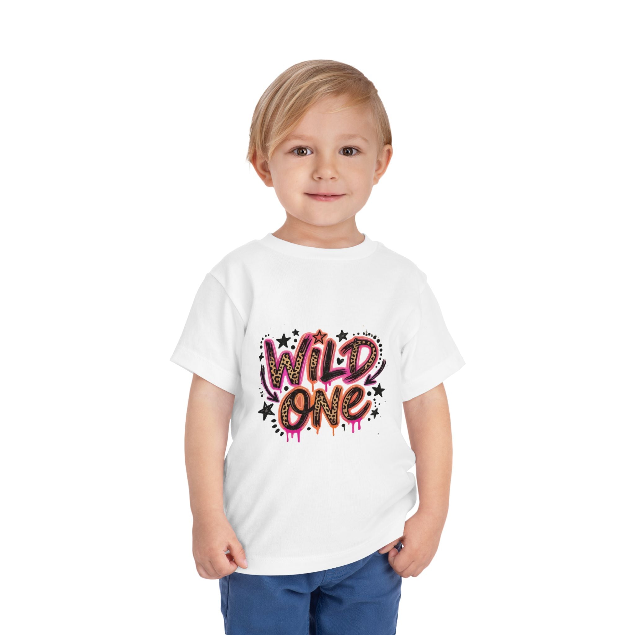 Wild One Toddler Tee — Graffiti Birthday Shirt for 1-Year-Olds