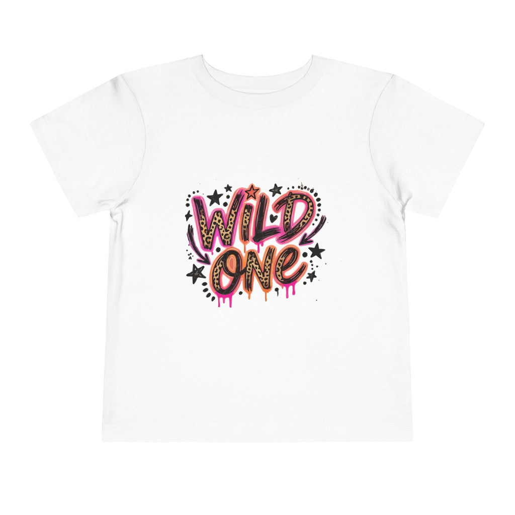 Wild One Toddler Tee — Graffiti Birthday Shirt for 1-Year-Olds