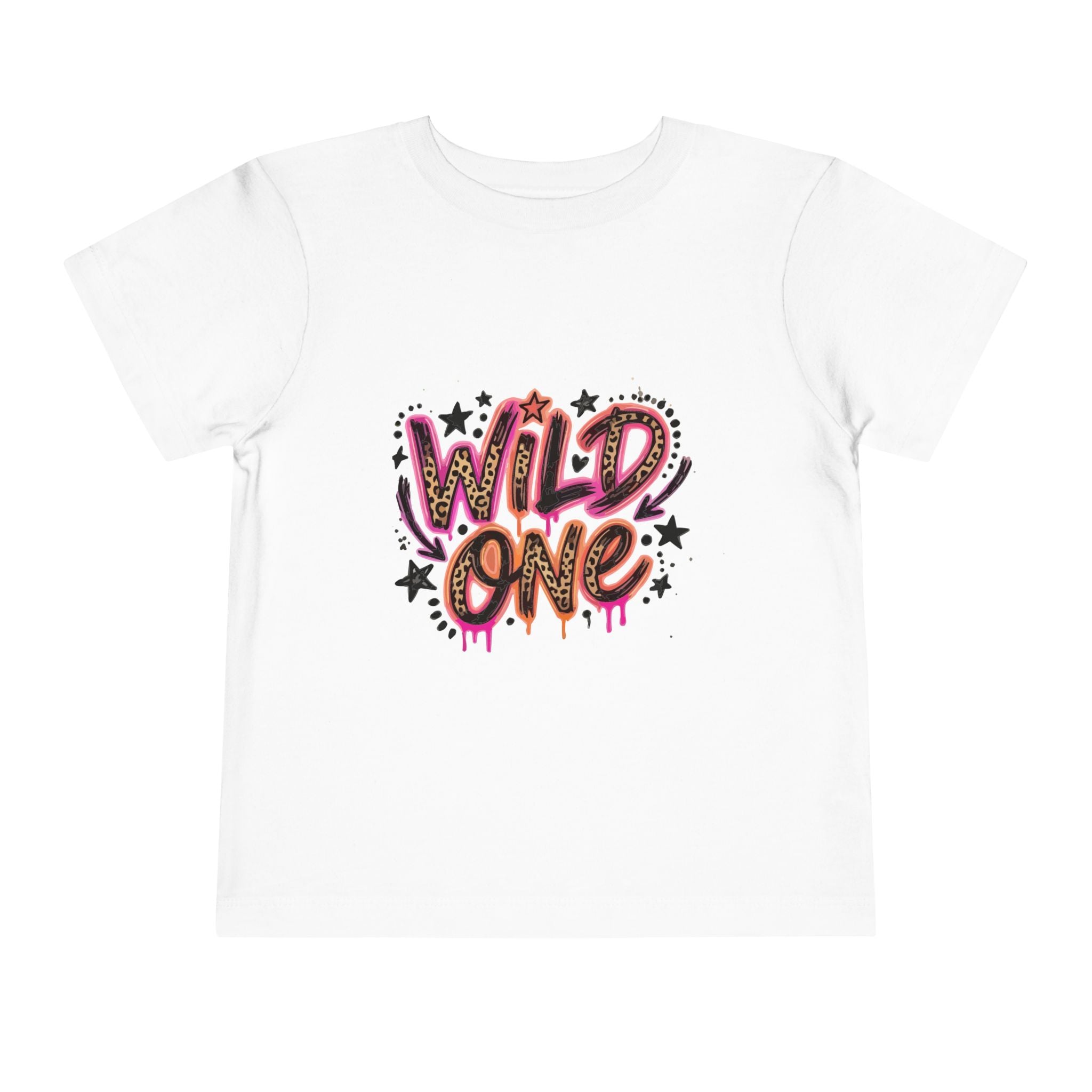 Wild One Toddler Tee — Graffiti Birthday Shirt for 1-Year-Olds