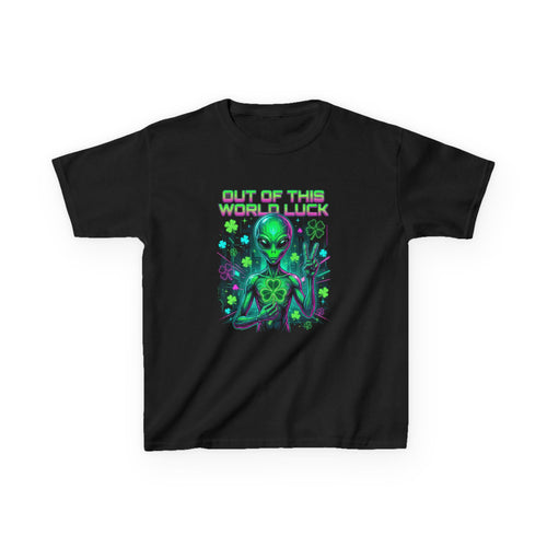 Alien 'Out of This World Luck' Kids Tee