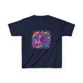 Kids Tee — "Autism Is My Superpower" Colorful Dino Autism Awareness Shirt