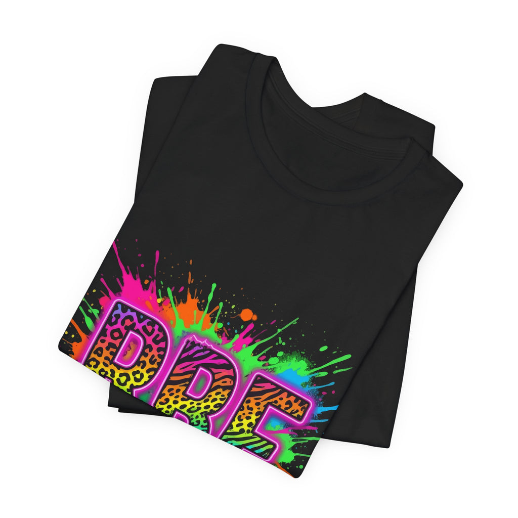 RBF Color Splash Tee — Bold Graphic RBF Shirt
