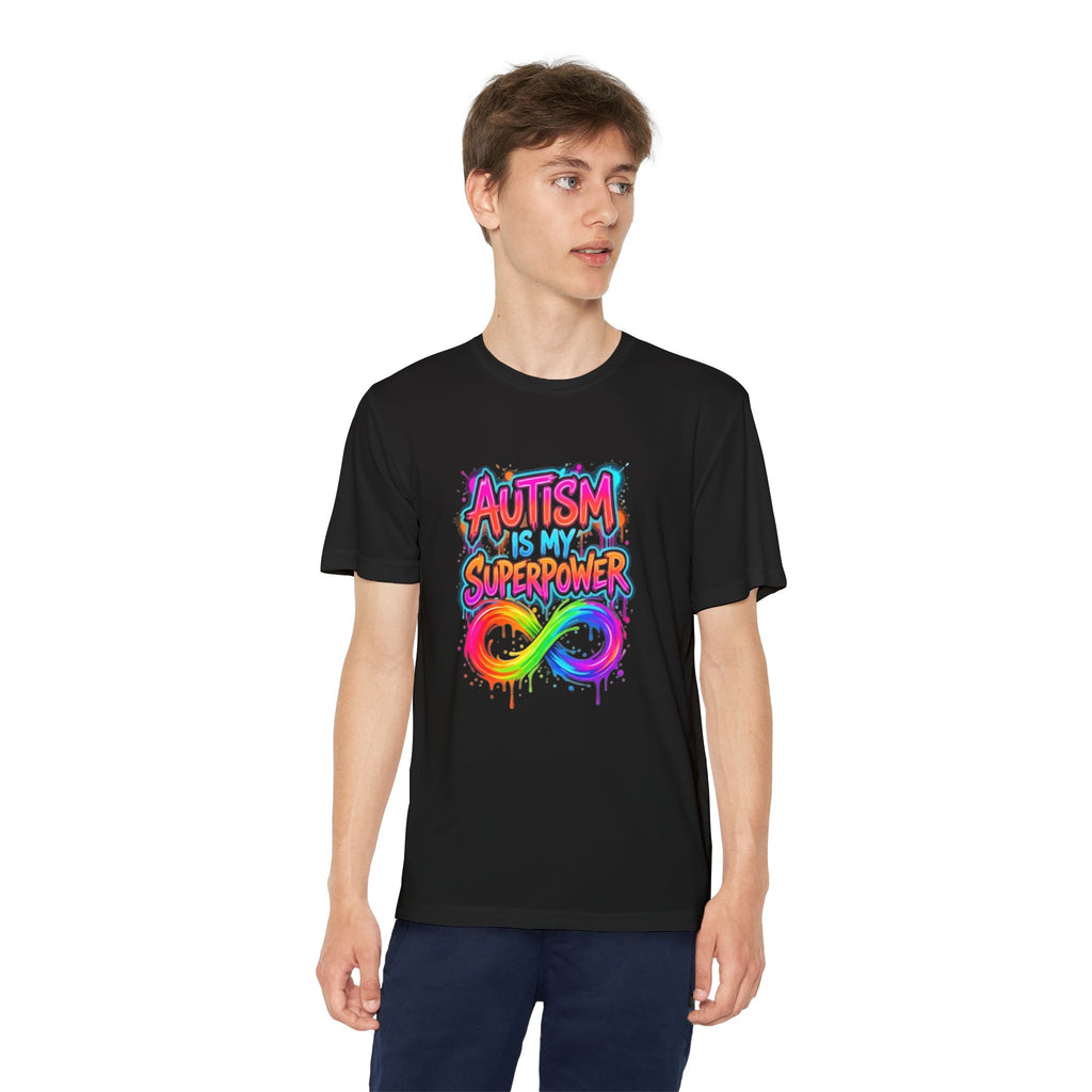 Autism Is My Superpower Youth Tee
