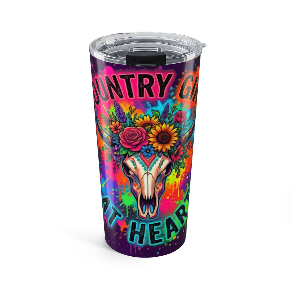 Country Girl Heart 20oz Insulated Tumbler