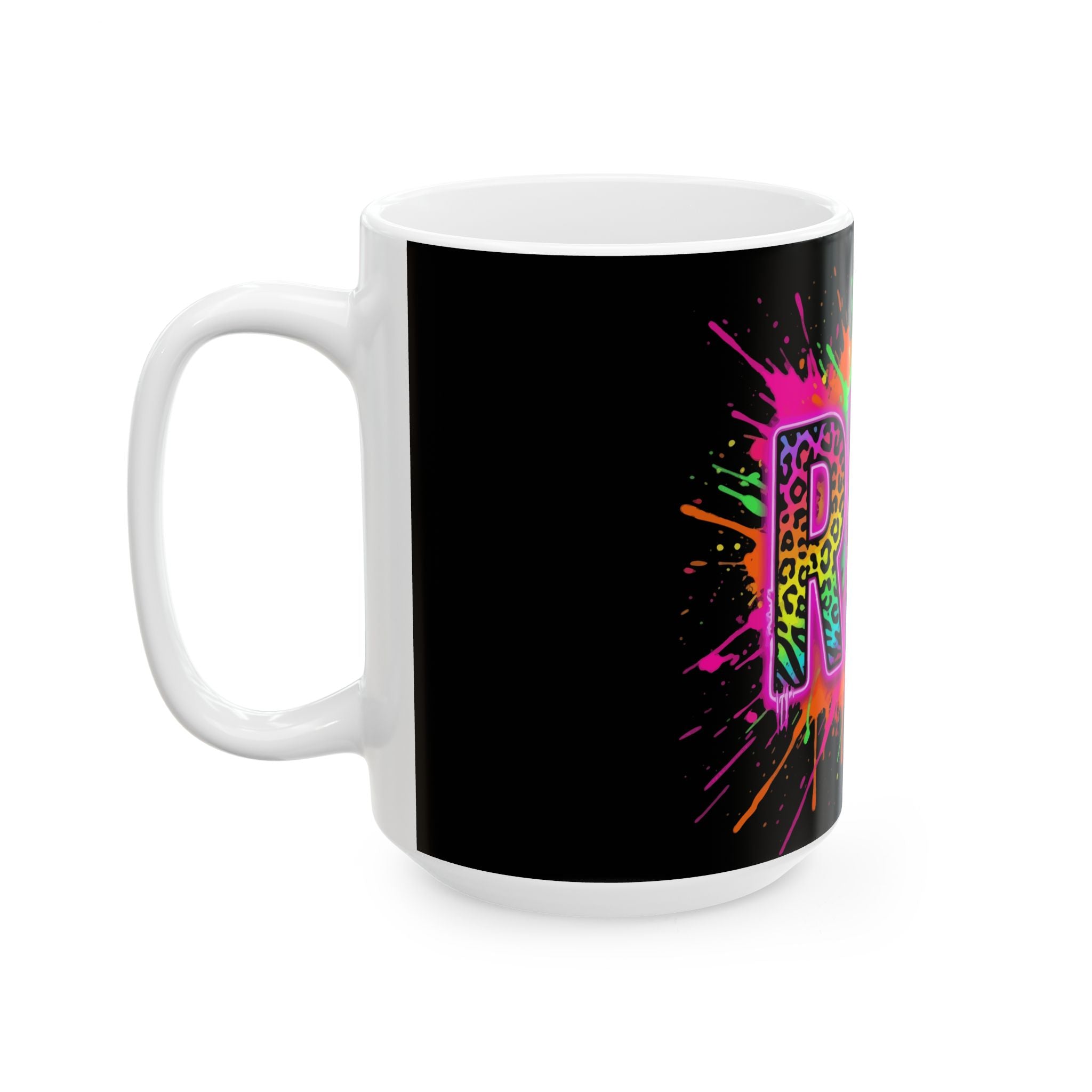 RBF Neon Splatter Ceramic Mug (11oz/15oz)