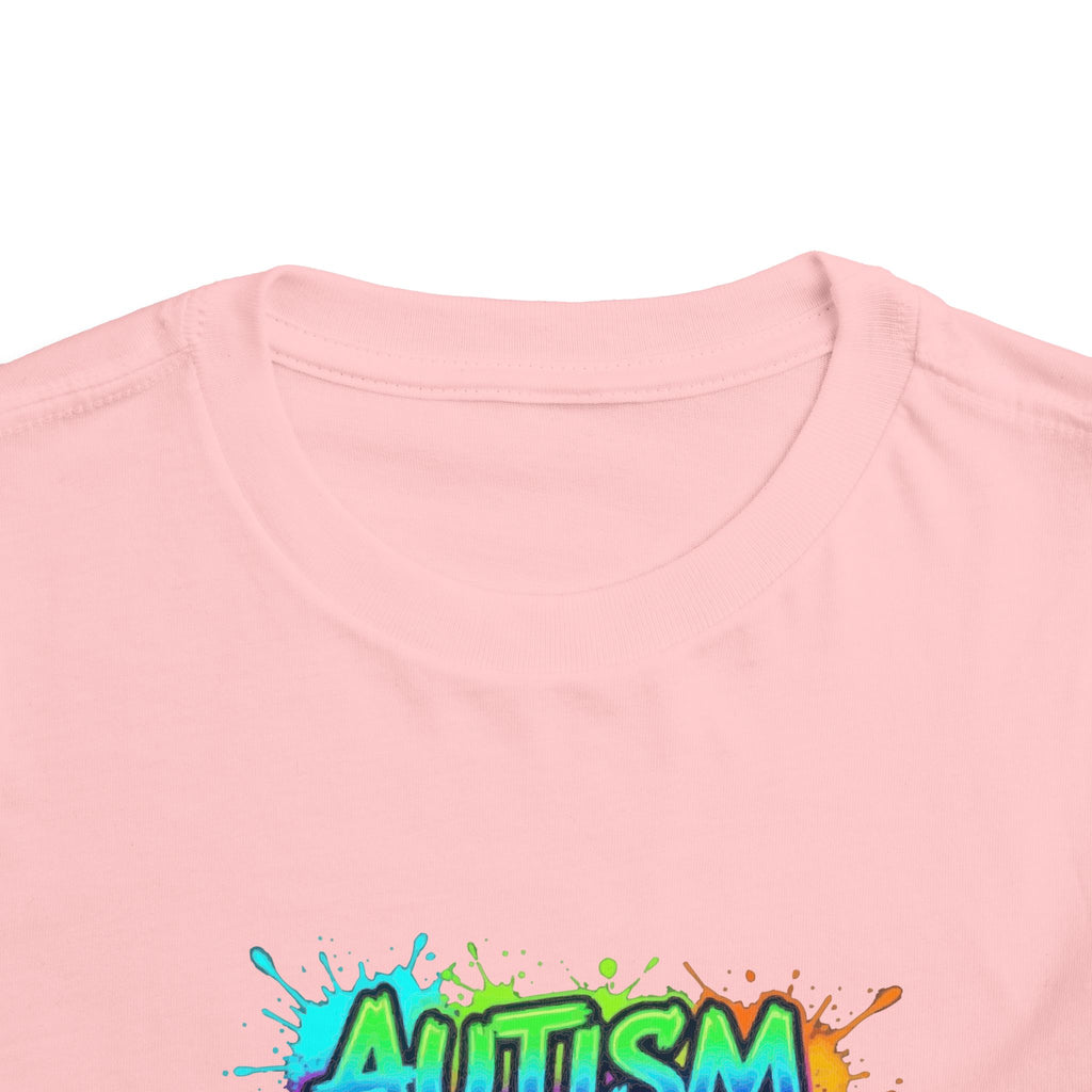 Toddler Tee — "Autism Isn't a Disability, It's a Different Kind of Ability" Colorful Awareness Shirt