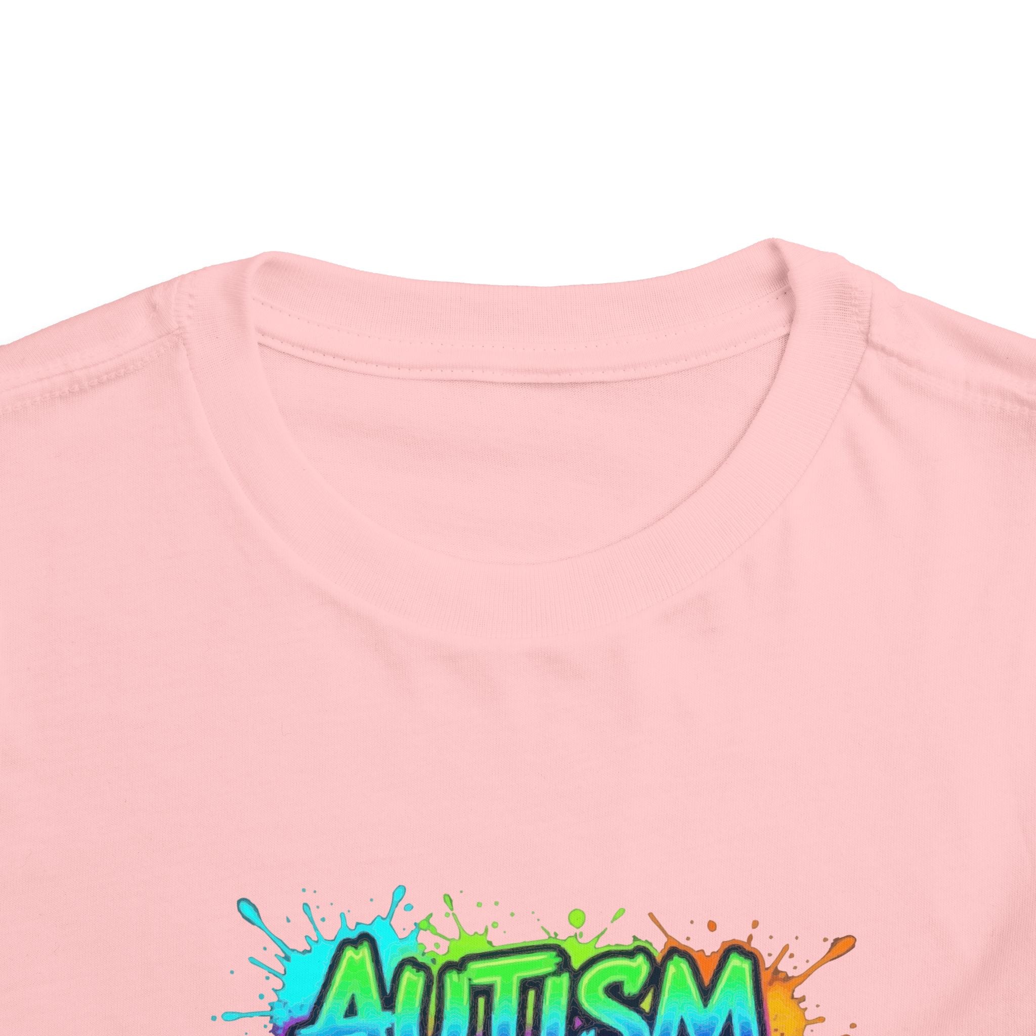 Toddler Tee — "Autism Isn't a Disability, It's a Different Kind of Ability" Colorful Awareness Shirt