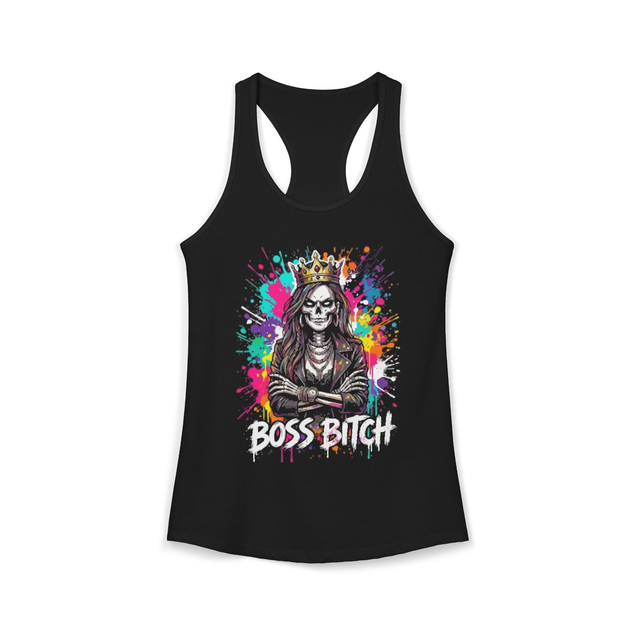 Boss Bitch Women’s Racerback Tank Top