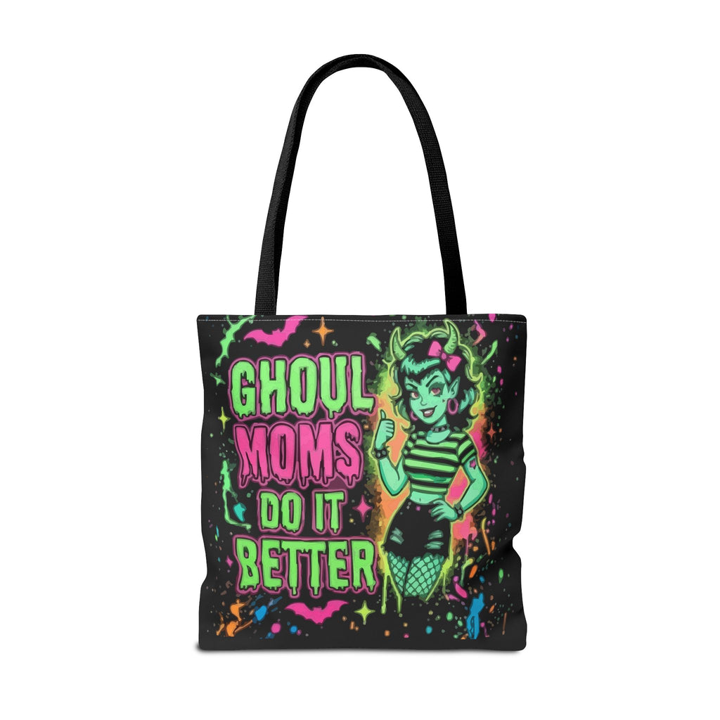 Ghoul Moms Do It Better Tote Bag — Retro Halloween Mom Gift