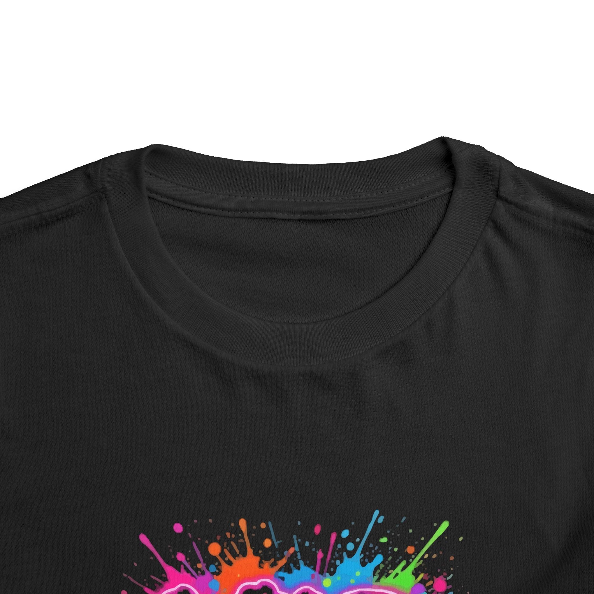 Wild One Toddler Tee — Colorful Graffiti First Birthday Shirt