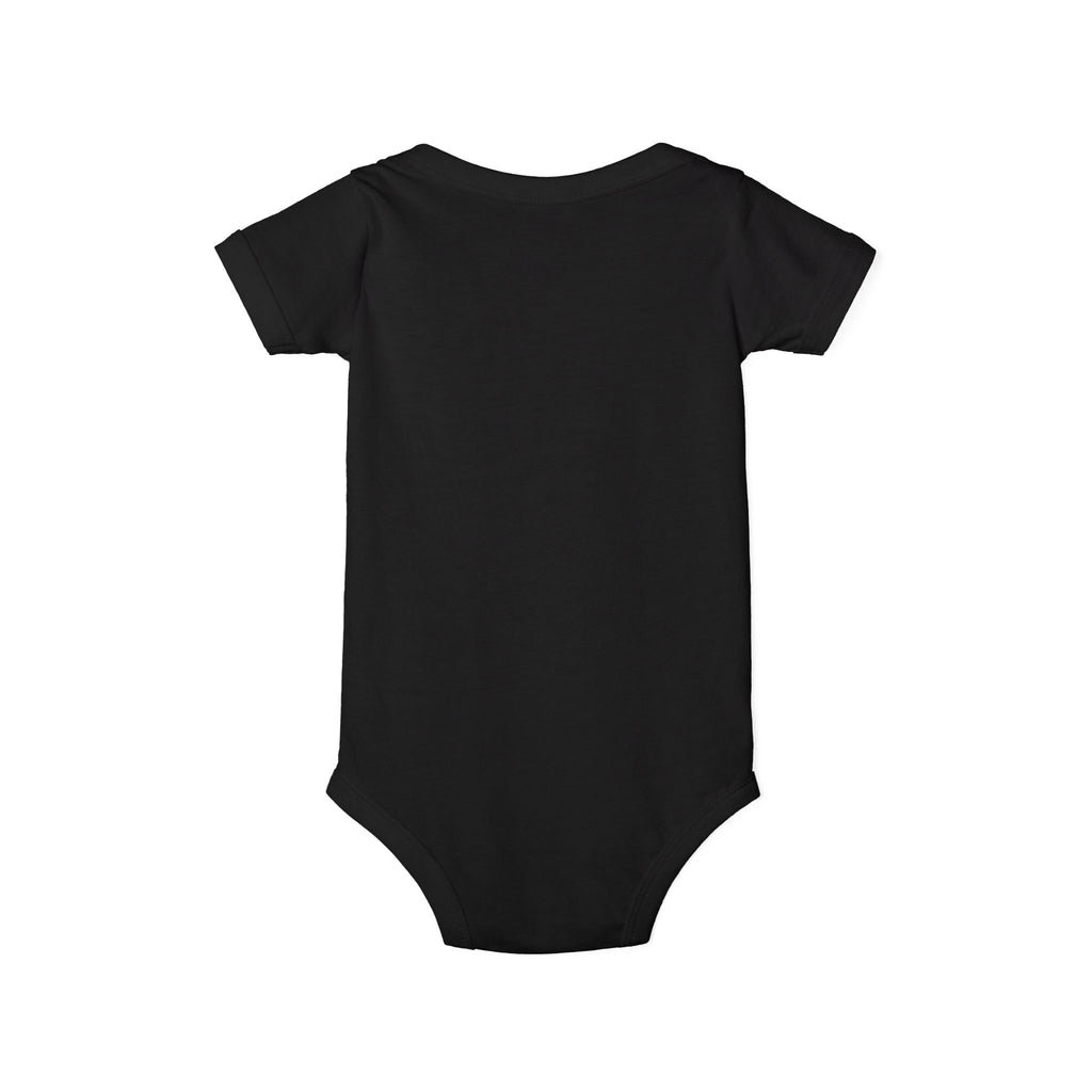 Infant Onesie — "Oops I Made Stinky" Colorful Monster Baby Bodysuit